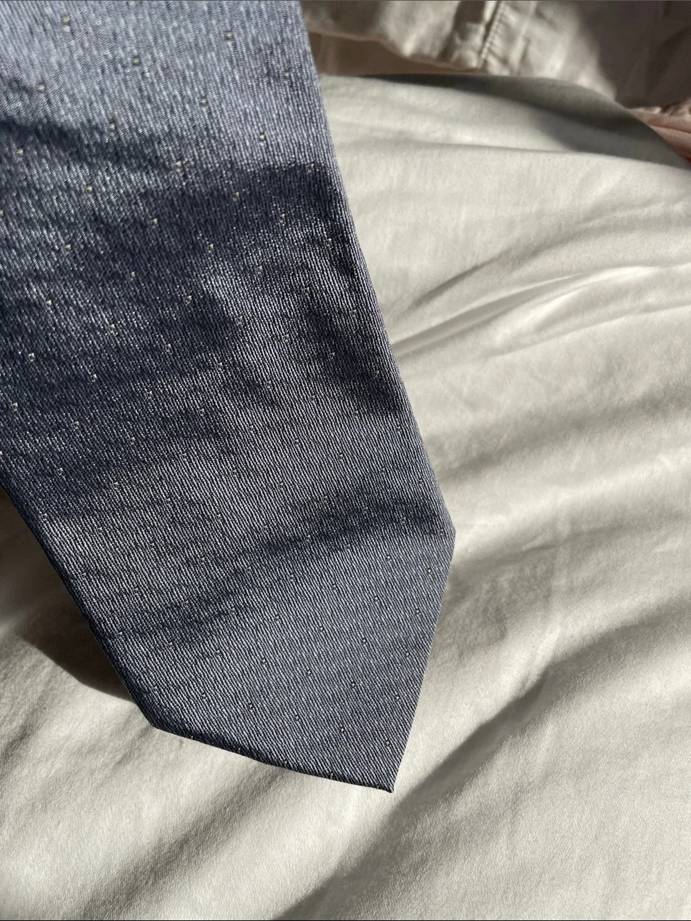 BACHRACH made in Italy Classic light ice blue Men's Tie